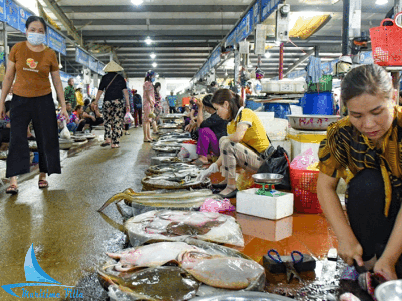 chợ hải sản sầm sơn